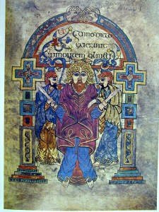 1-0042 Book of Kells, Arrest of Christ